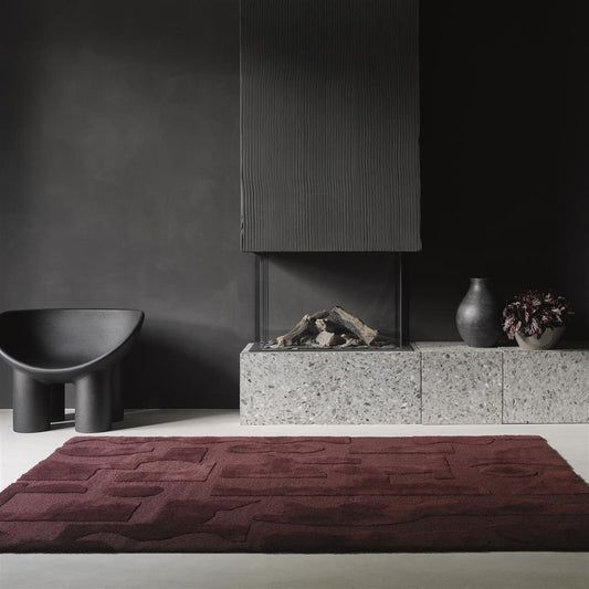 Mural Modest (Burgundy)