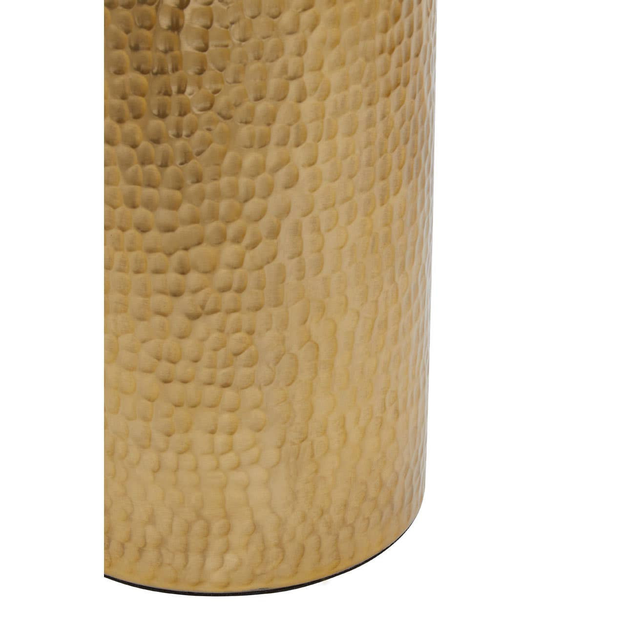 Hammered Gold Finish Toilet Brush