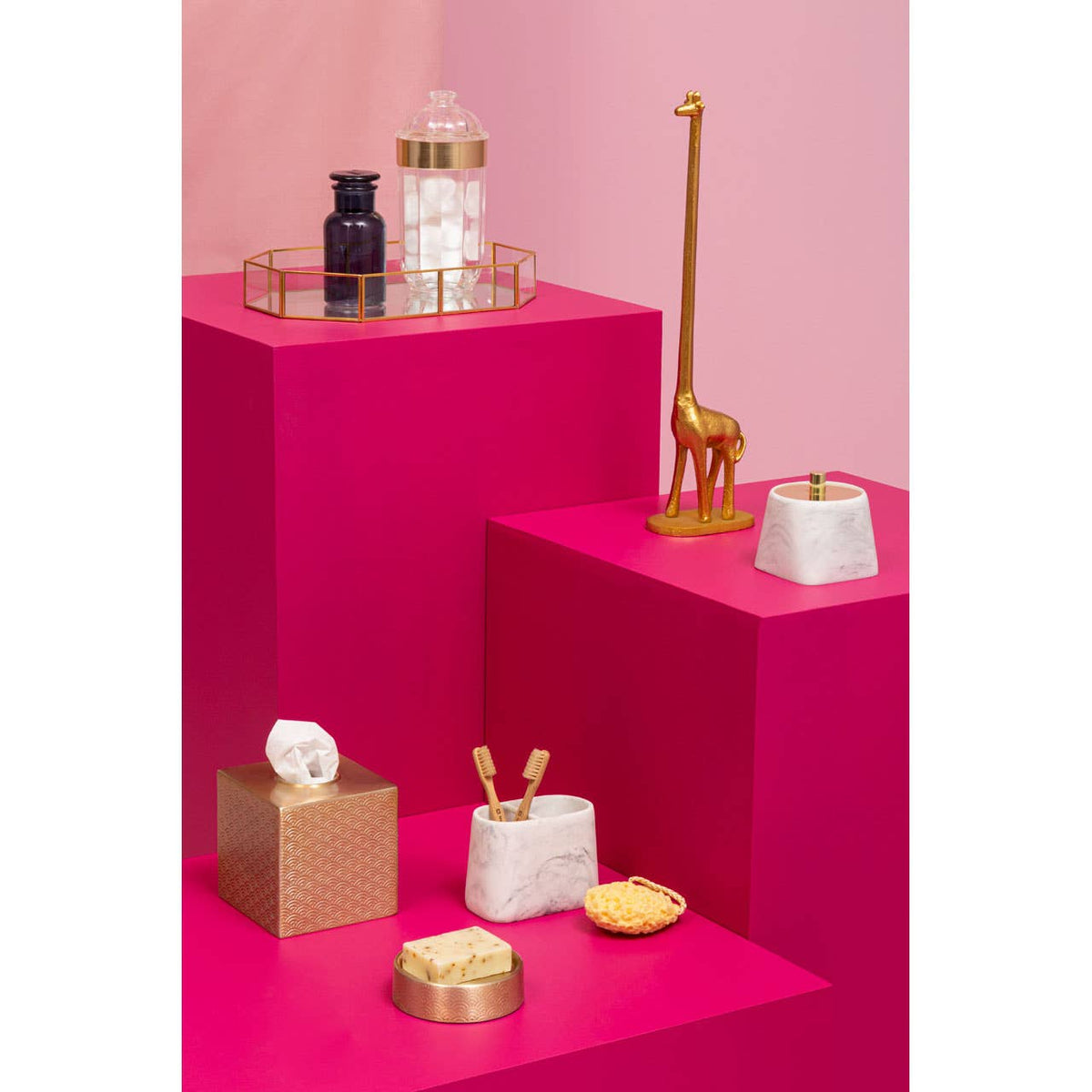 Allegra Aluminium Tissue Box