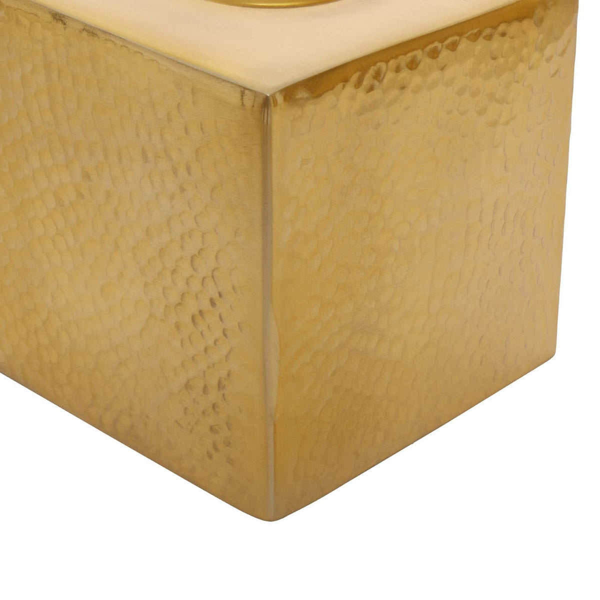 Allegra Gold Finish Tissue Box - 300ml