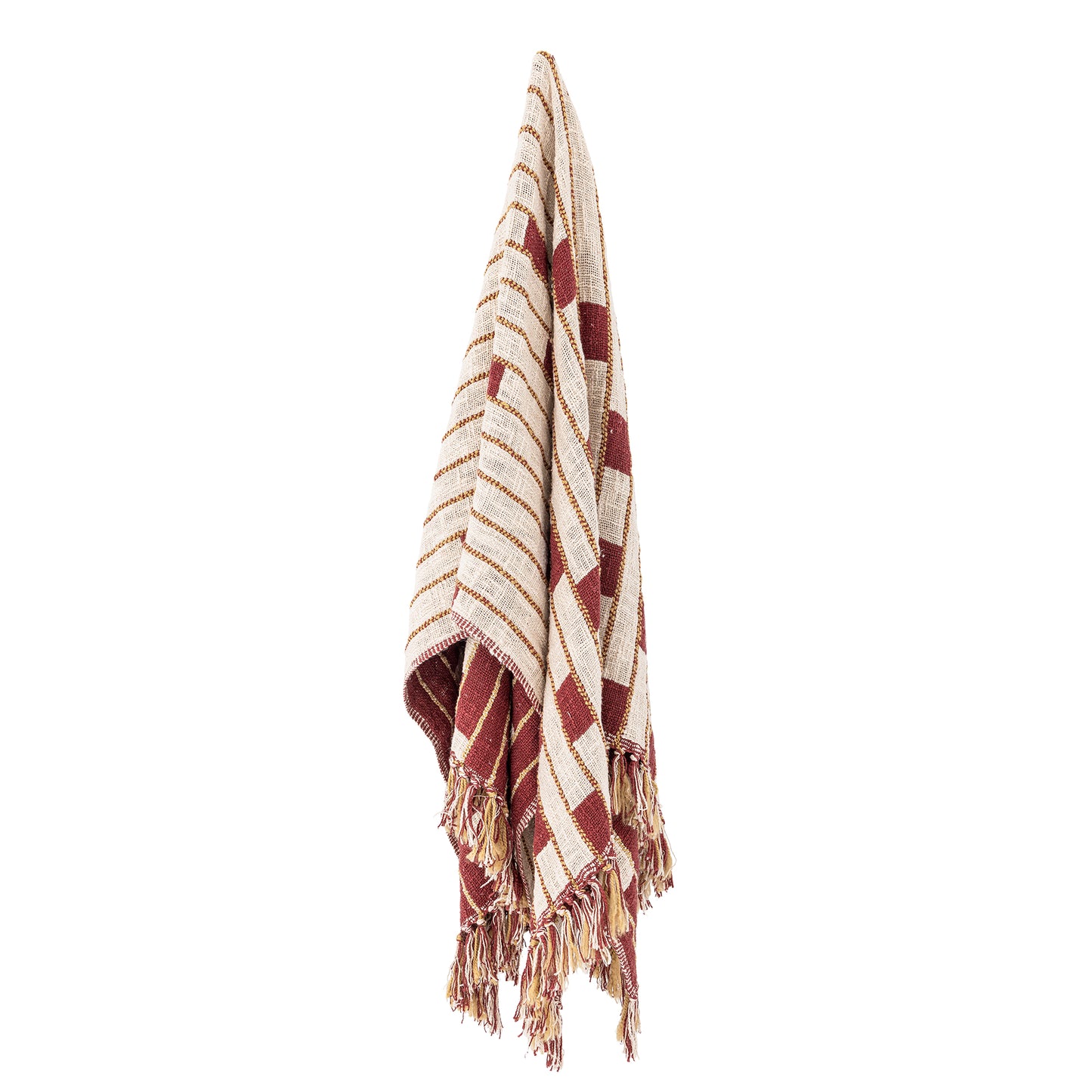Cang Cotton Throw (Red)