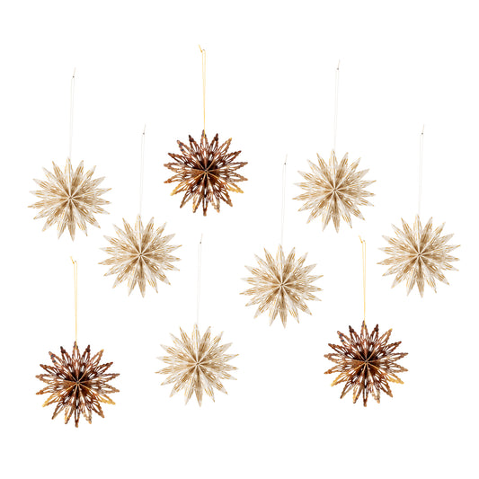 Paper Star Ornament D10cm