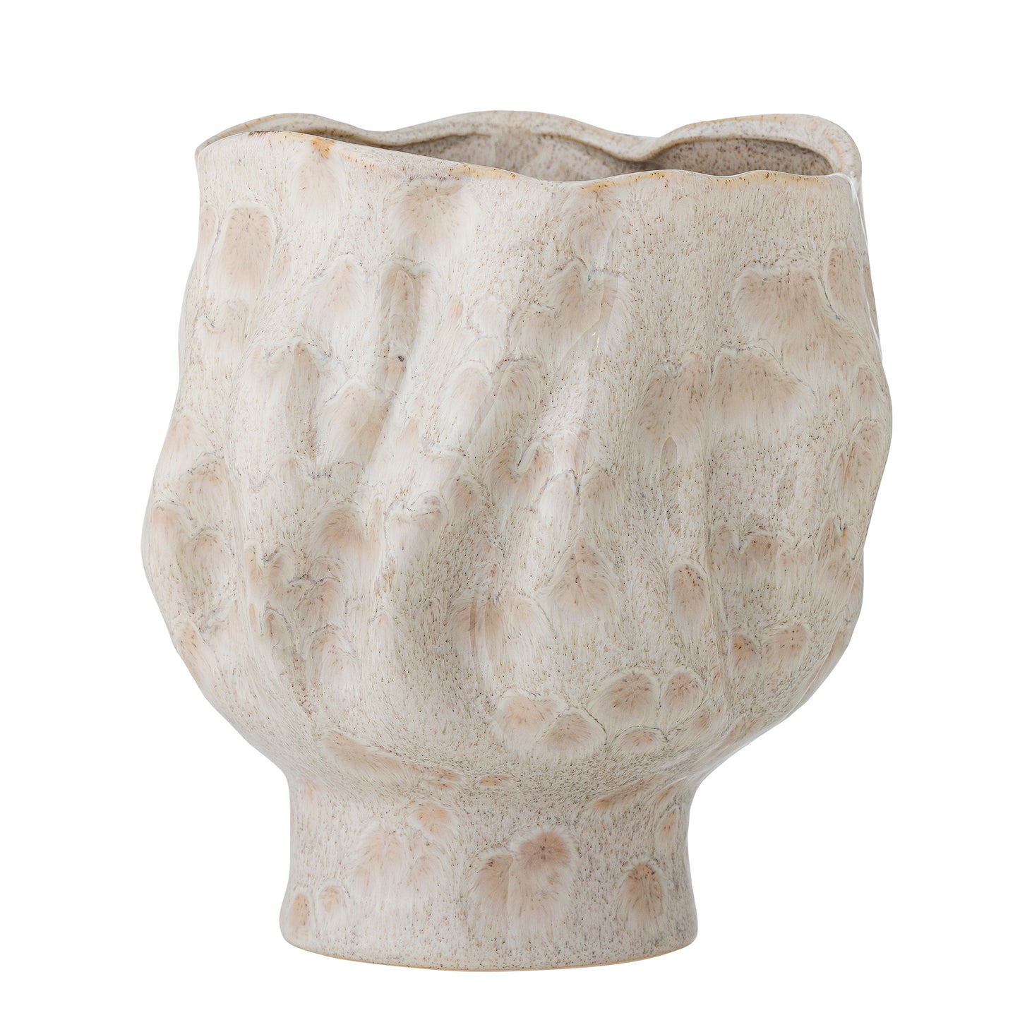 Adair Glazed Vase (White)