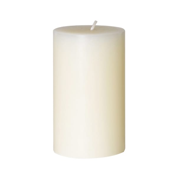 Cream Pillar Candle (10 x 15cm)