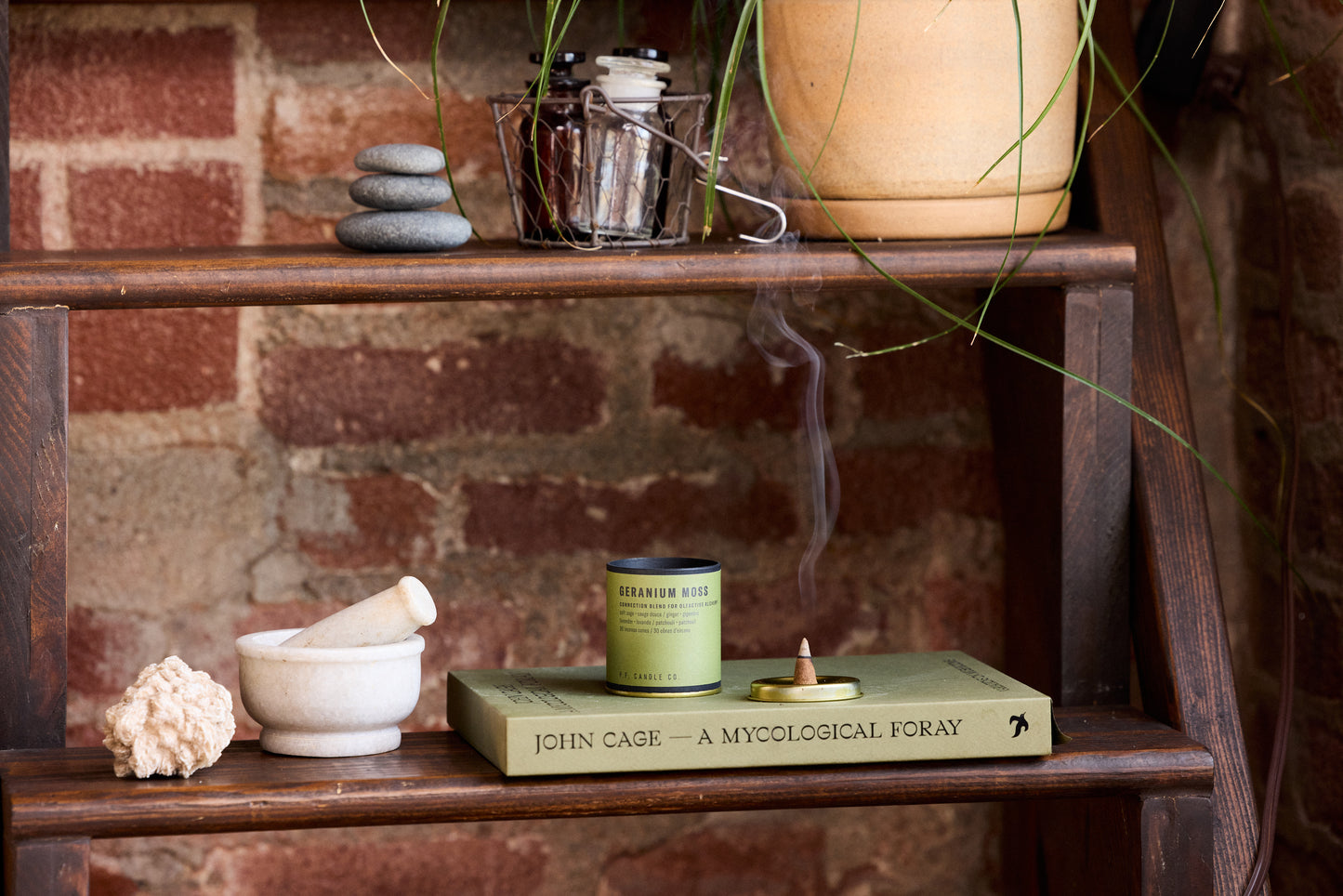 Alchemy Incense Cones (Geranium Moss)