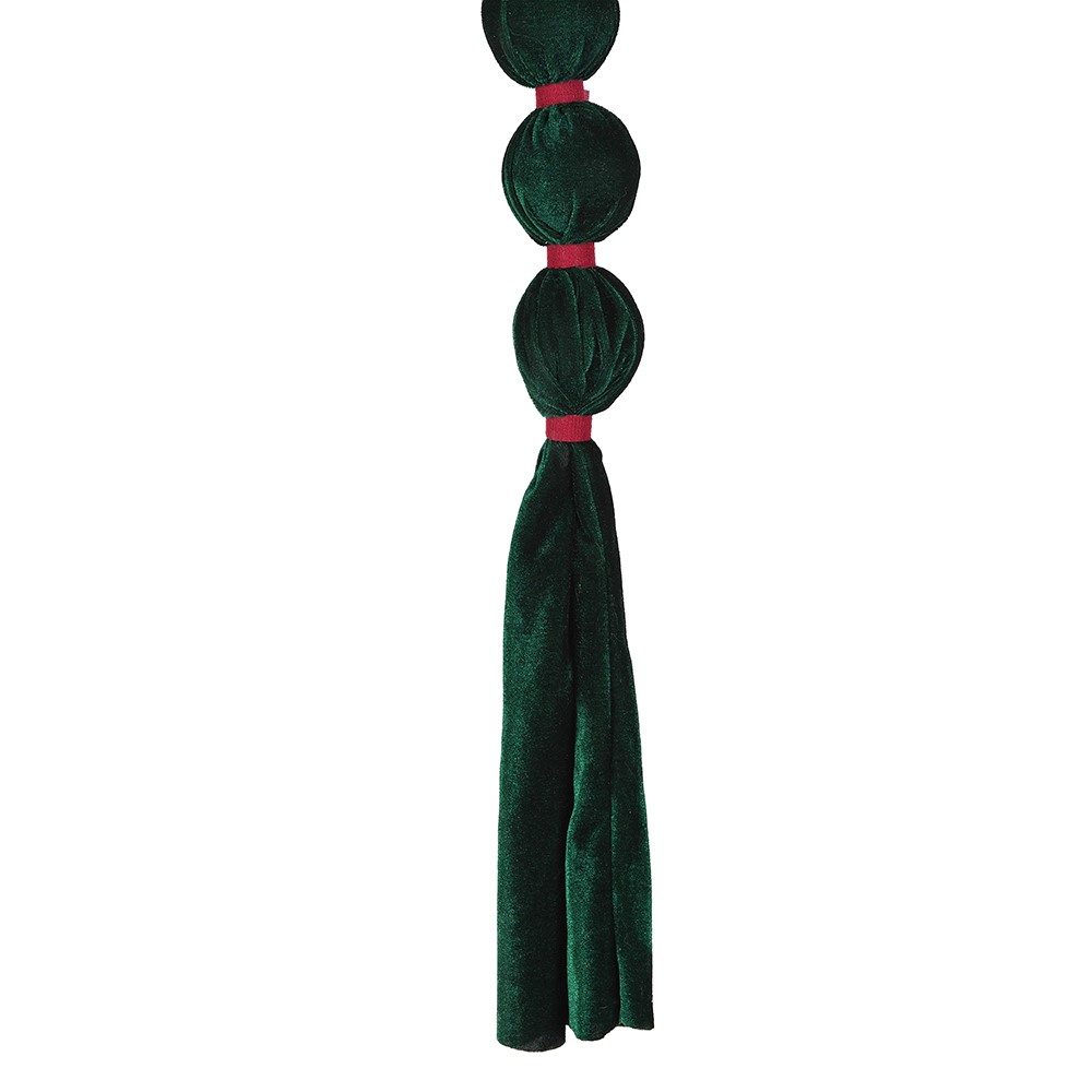 Bobble Garland in Emerald