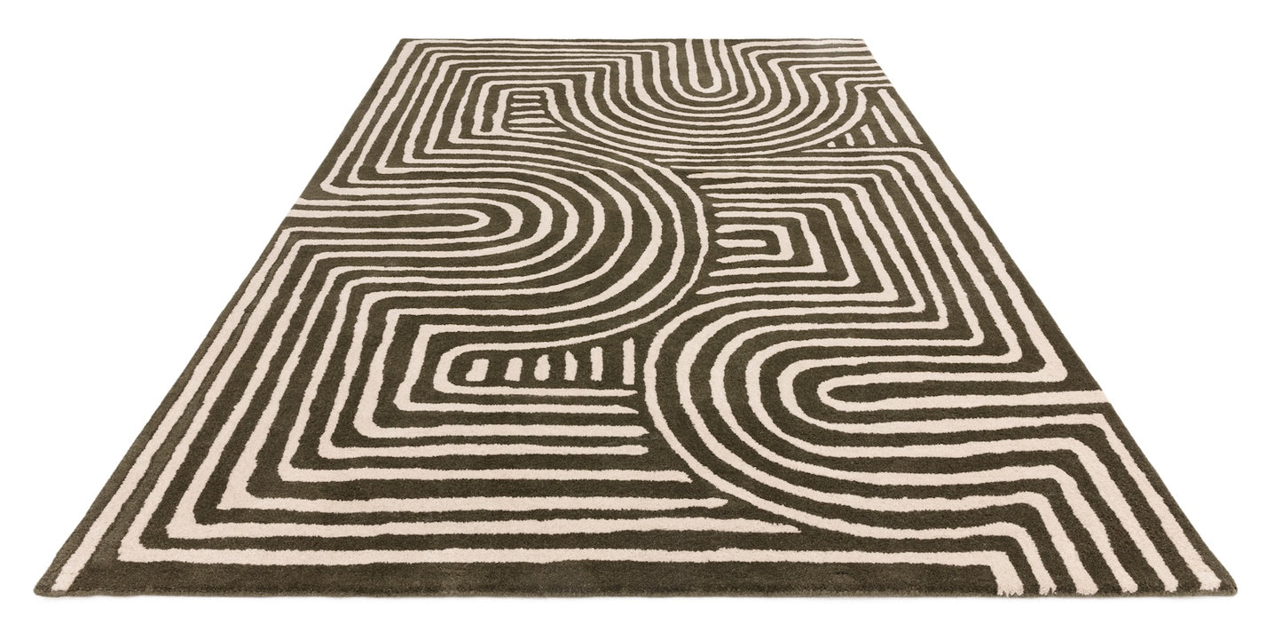 Reef Curve Rug (Forest)