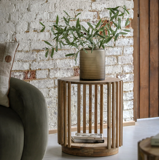 Voss Side Table with storage D42cm