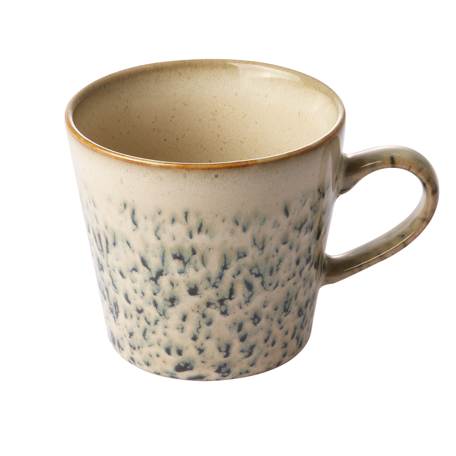 70s ceramics: cappuccino mug (Hail)