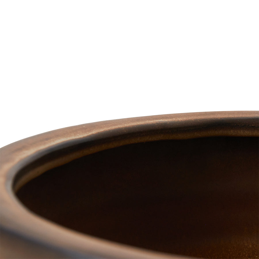 Stoneware Plant Pot (Vanilla) D36cm