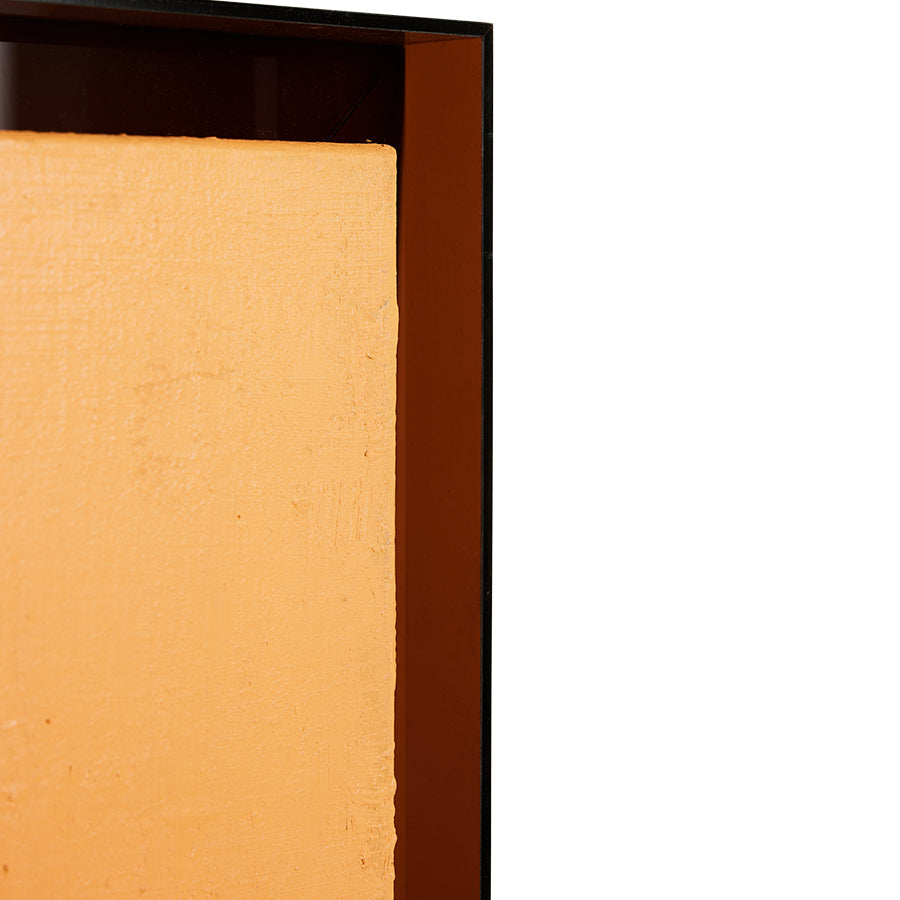 Framed artwork "Roseate Hues" 107 x 127cm