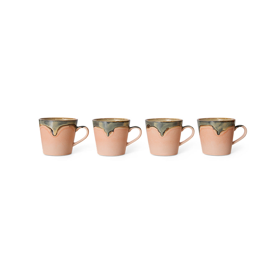 70s ceramics: americano mug (Blossom)