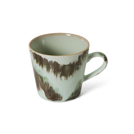 70s ceramics: cappuccino mug (Tide)