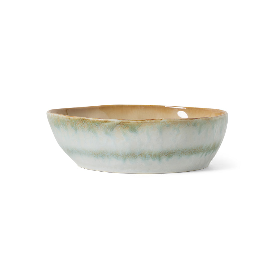 70s ceramics: pasta bowl (Petal)