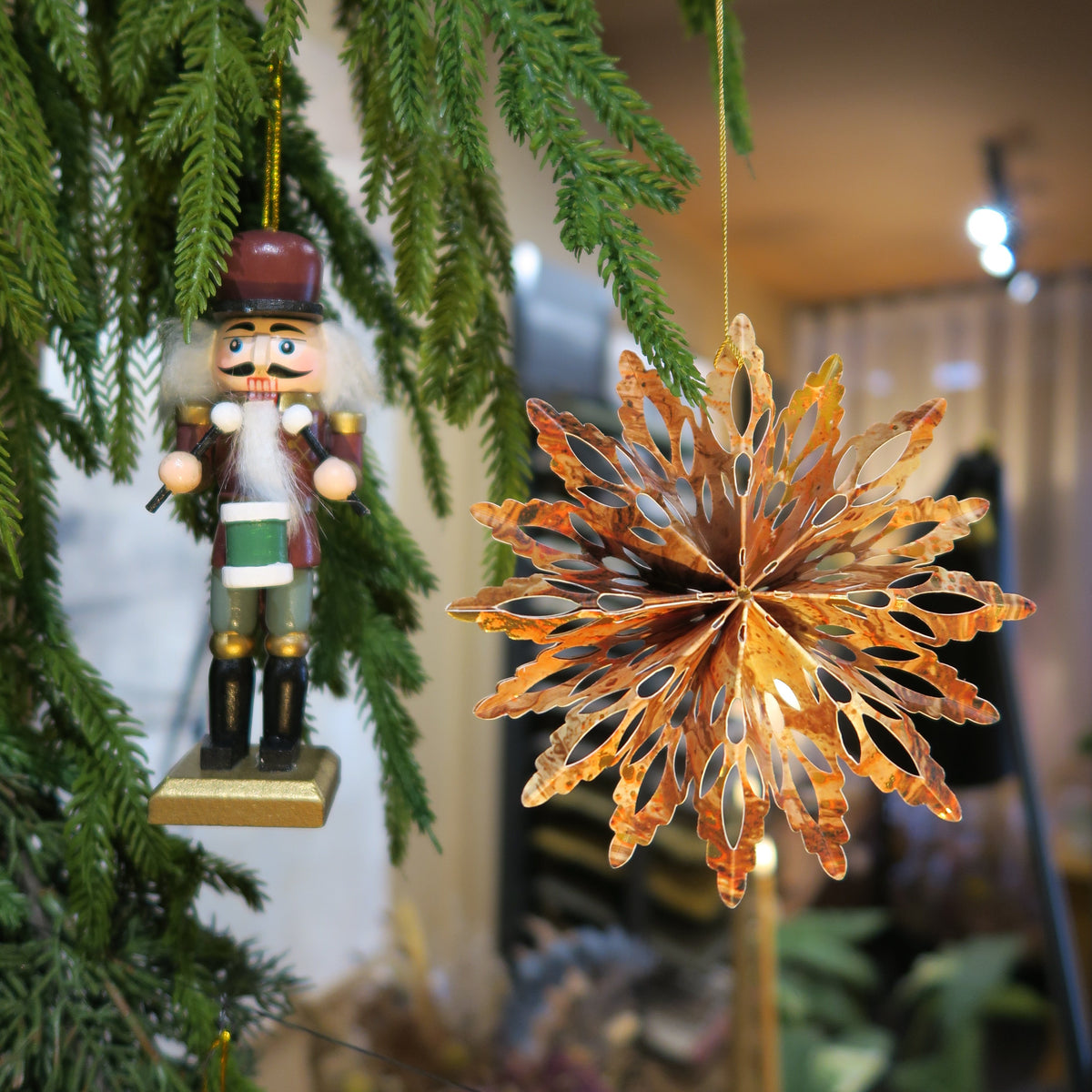 Paper Star Ornament D10cm
