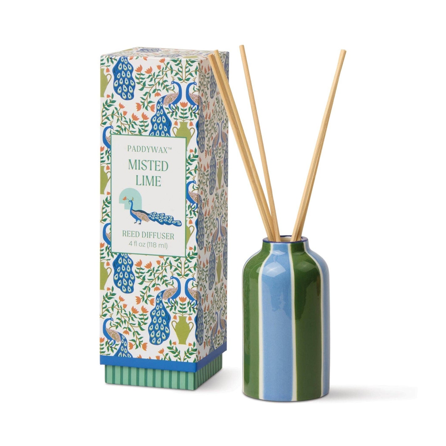 Paddywax A Dopo Peacock Ceramic Diffuser (Misted Lime)