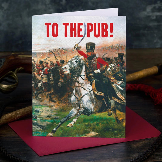 To the Pub - Birthday Card