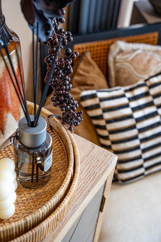 Monochrome Stripe Cushion
