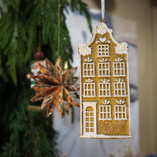 Gingerbread Town House Bauble