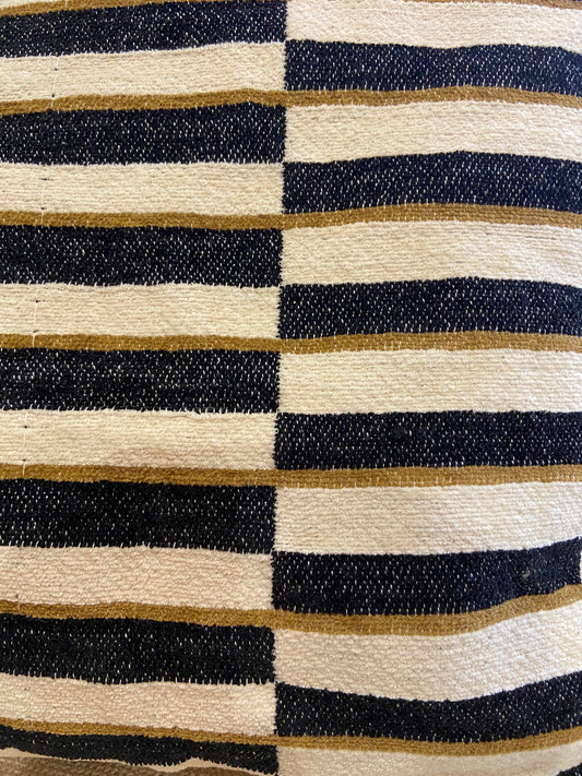 Monochrome Stripe Cushion