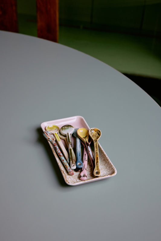 70s ceramics: spoons (Blend) Set of 4