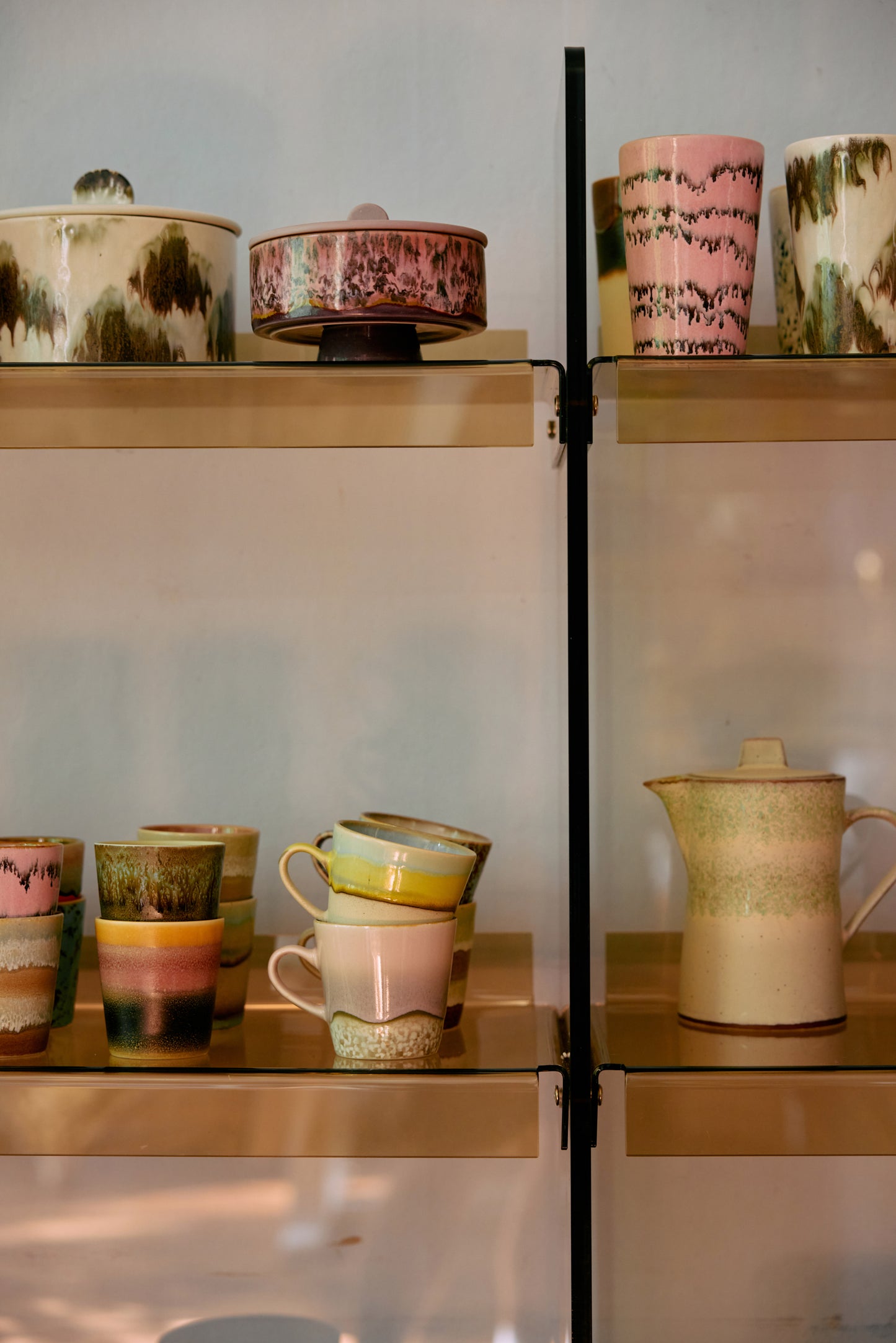70s ceramics: americano mug (Glint)
