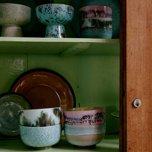 70s ceramics: noodle bowl (Skyline)