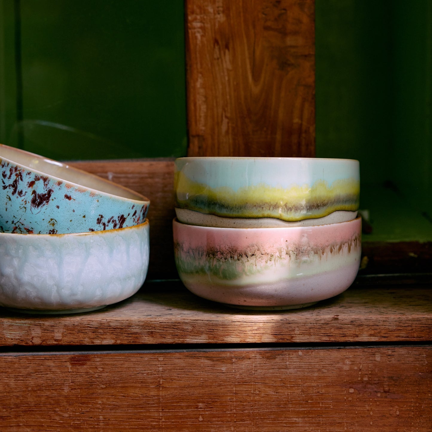 70s ceramics: dessert bowl (Glint)