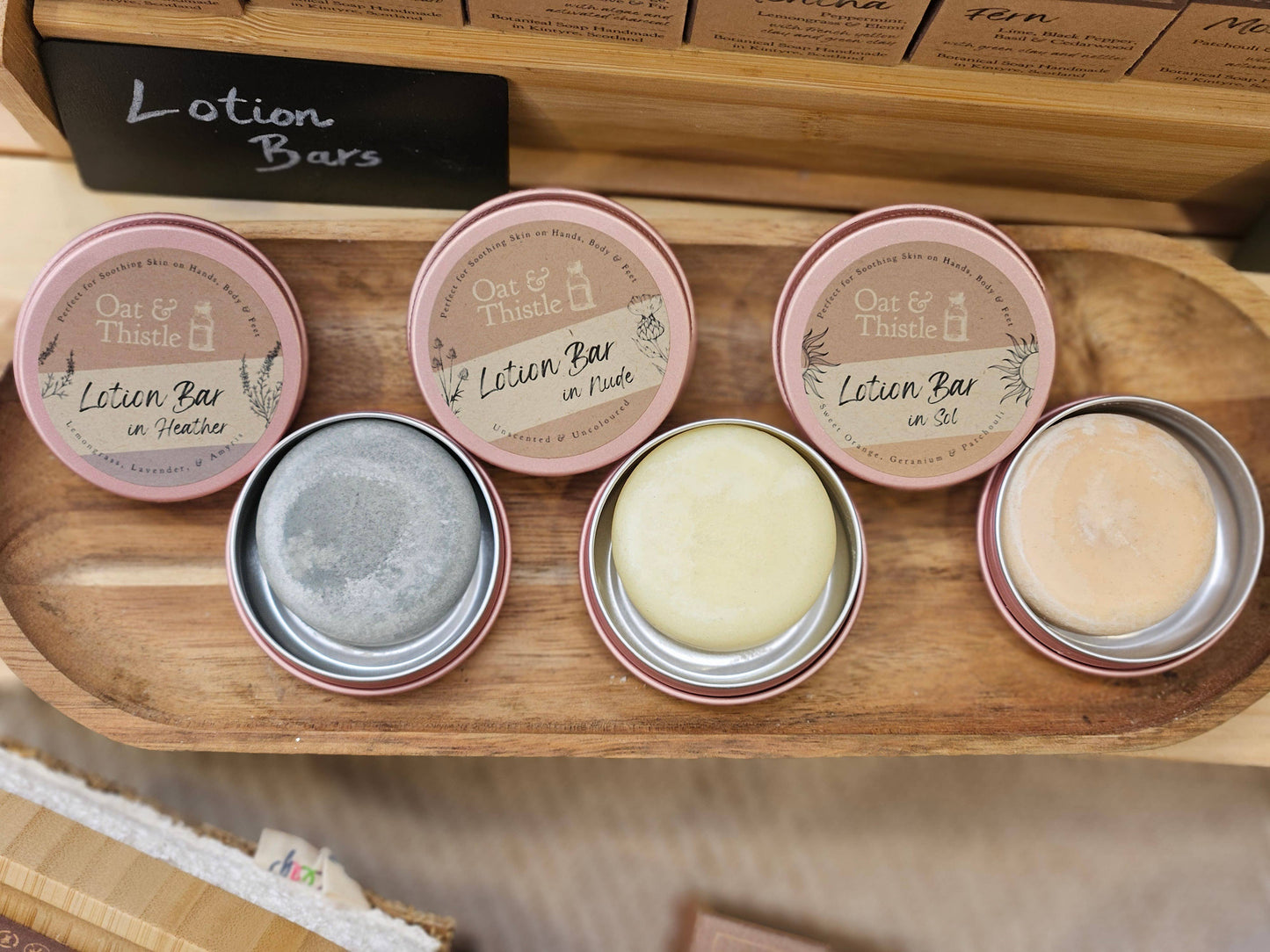 Sol Mini Lotion Bar | Orange, Geranium & Patchouli