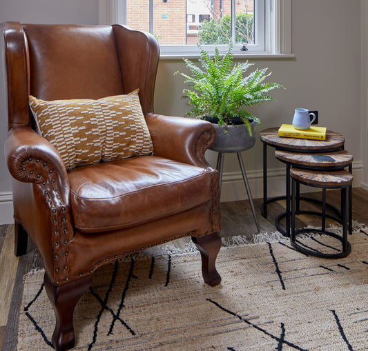 Reclaimed Wood Side Table (Nest of 3)