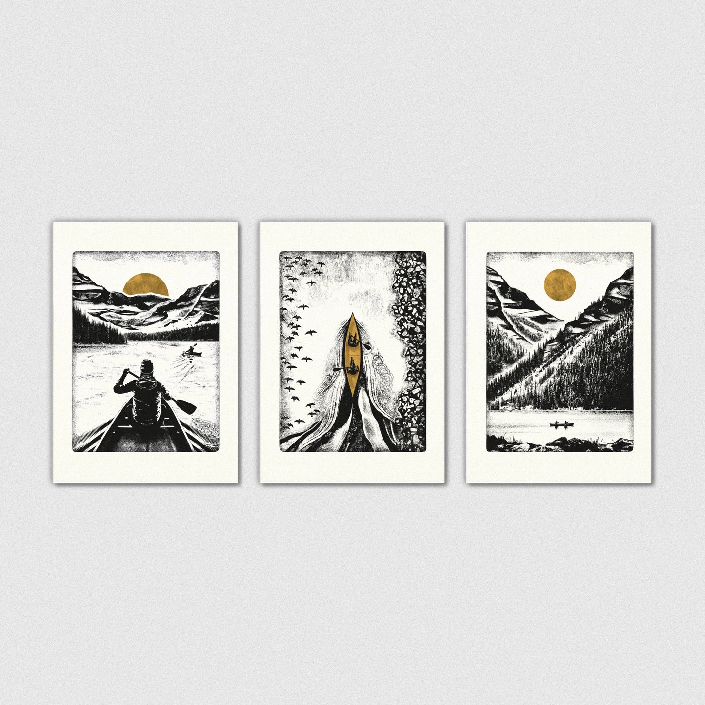 Lake (Pack of 3) - Everyday Card
