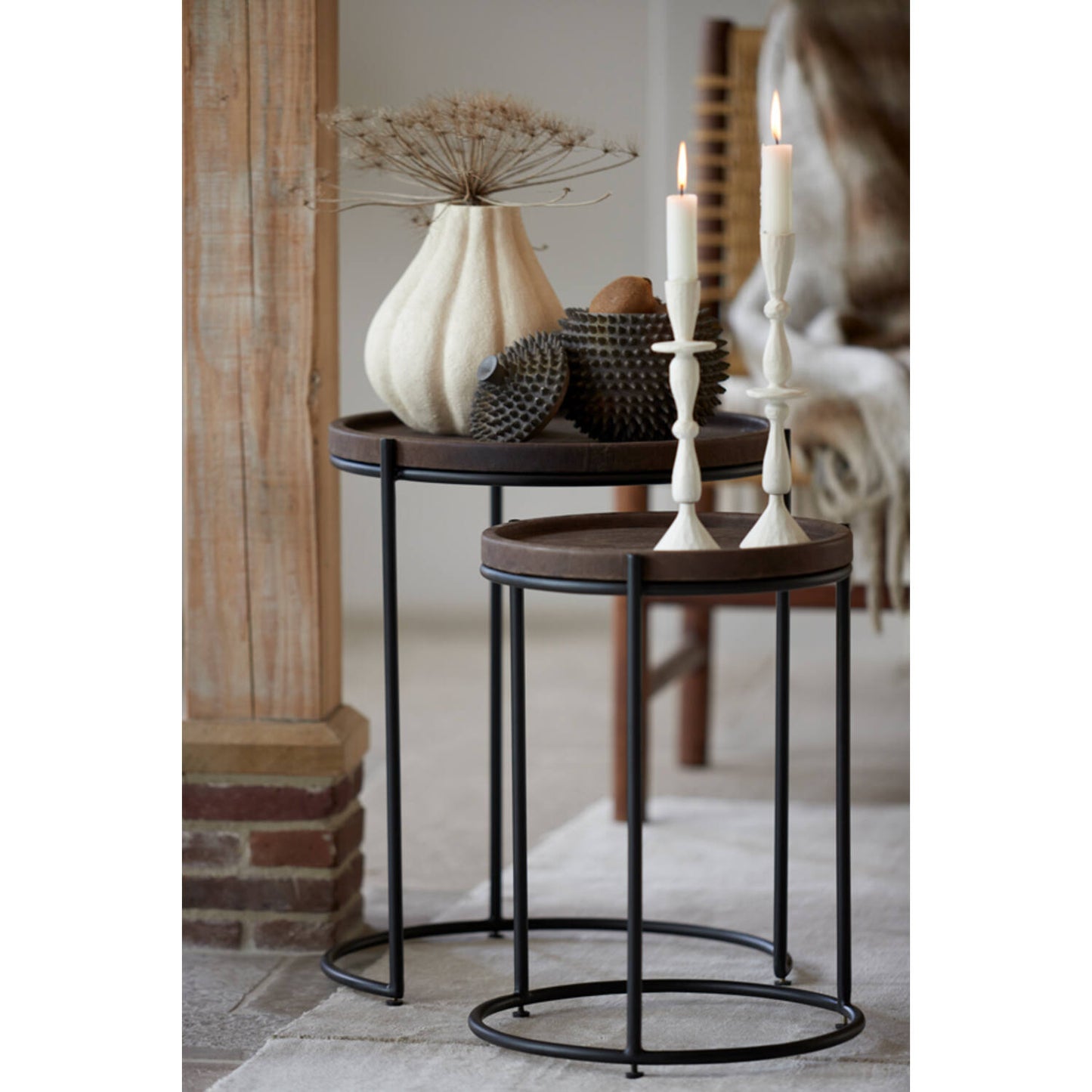 Caldras Decorative Storage Jar with lid
