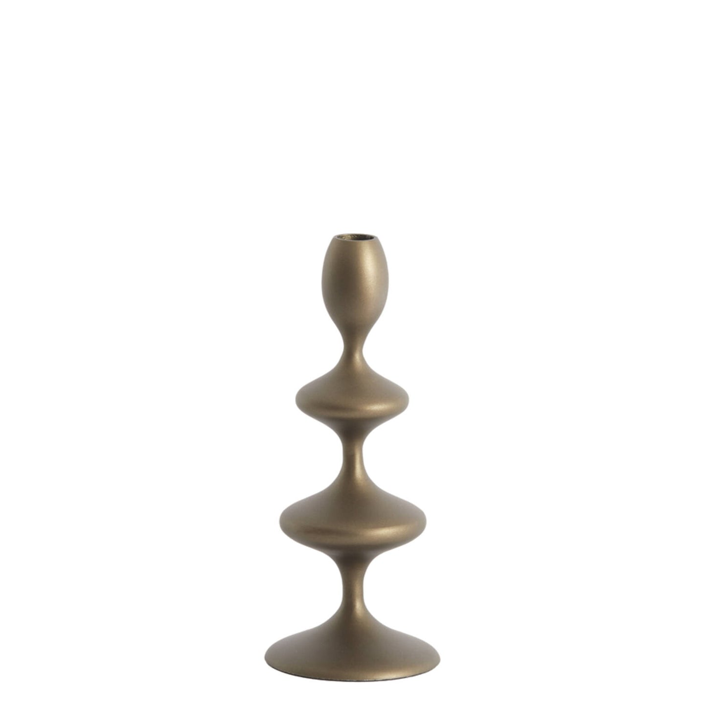 Vireen Antique Bronze Candlestick Holder (H27cm)