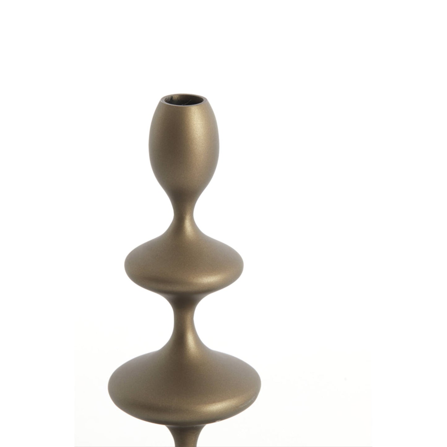 Vireen Antique Bronze Candlestick Holder (H34.5cm)