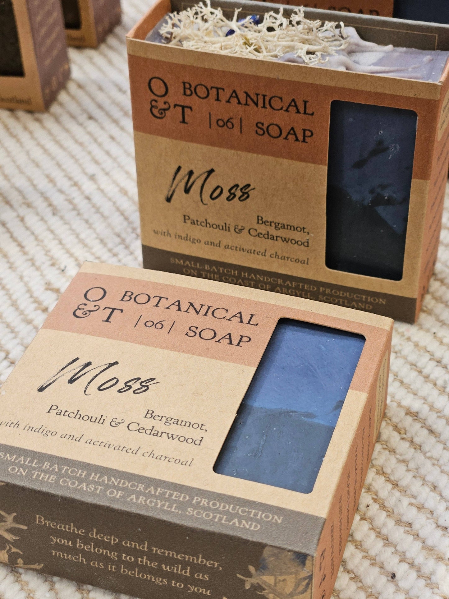 Moss Botanical Soap Bar | Bergamot & Patchouli  |  100g Bar