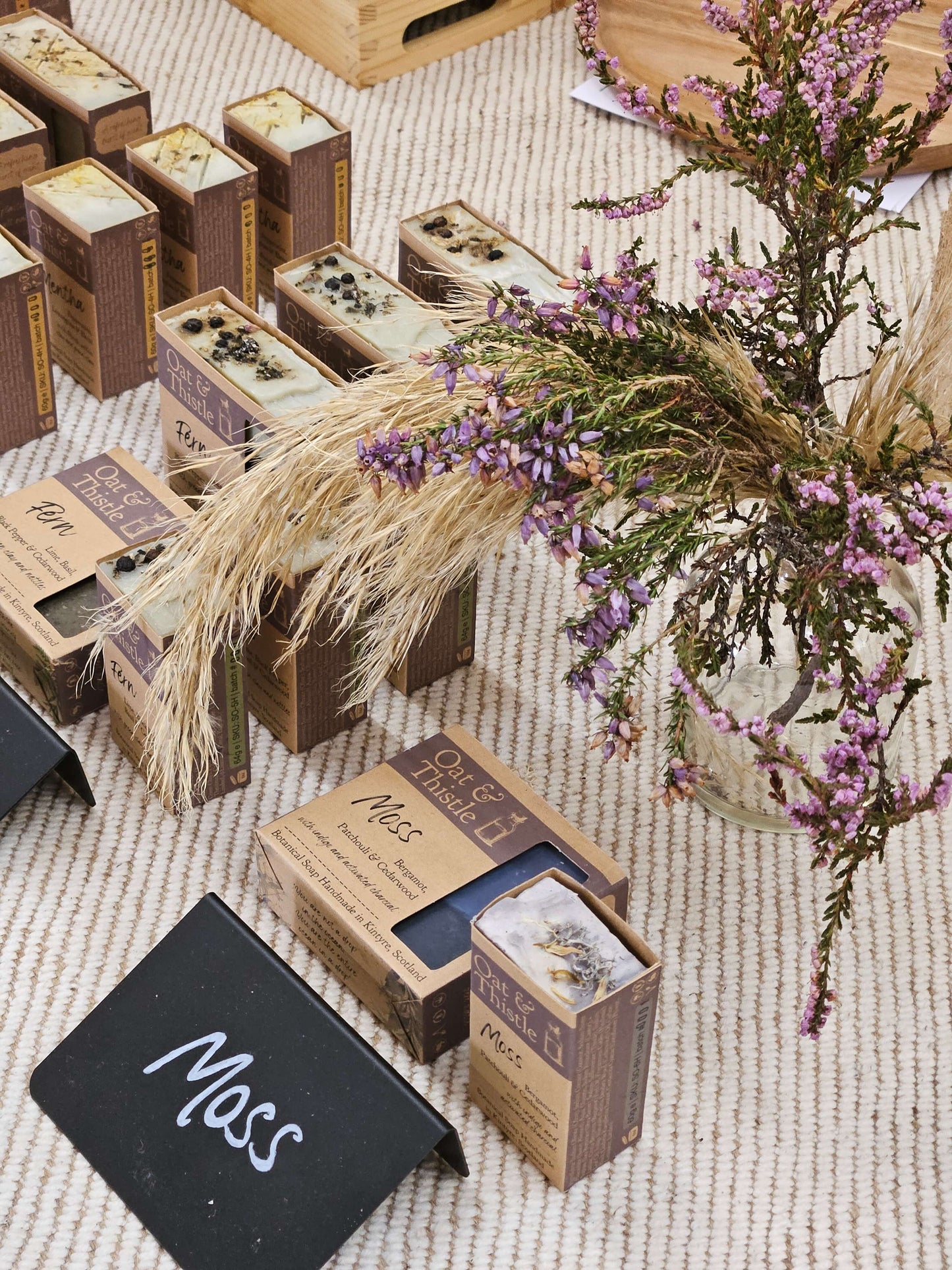 Moss Botanical Soap Bar | Bergamot & Patchouli  |  100g Bar
