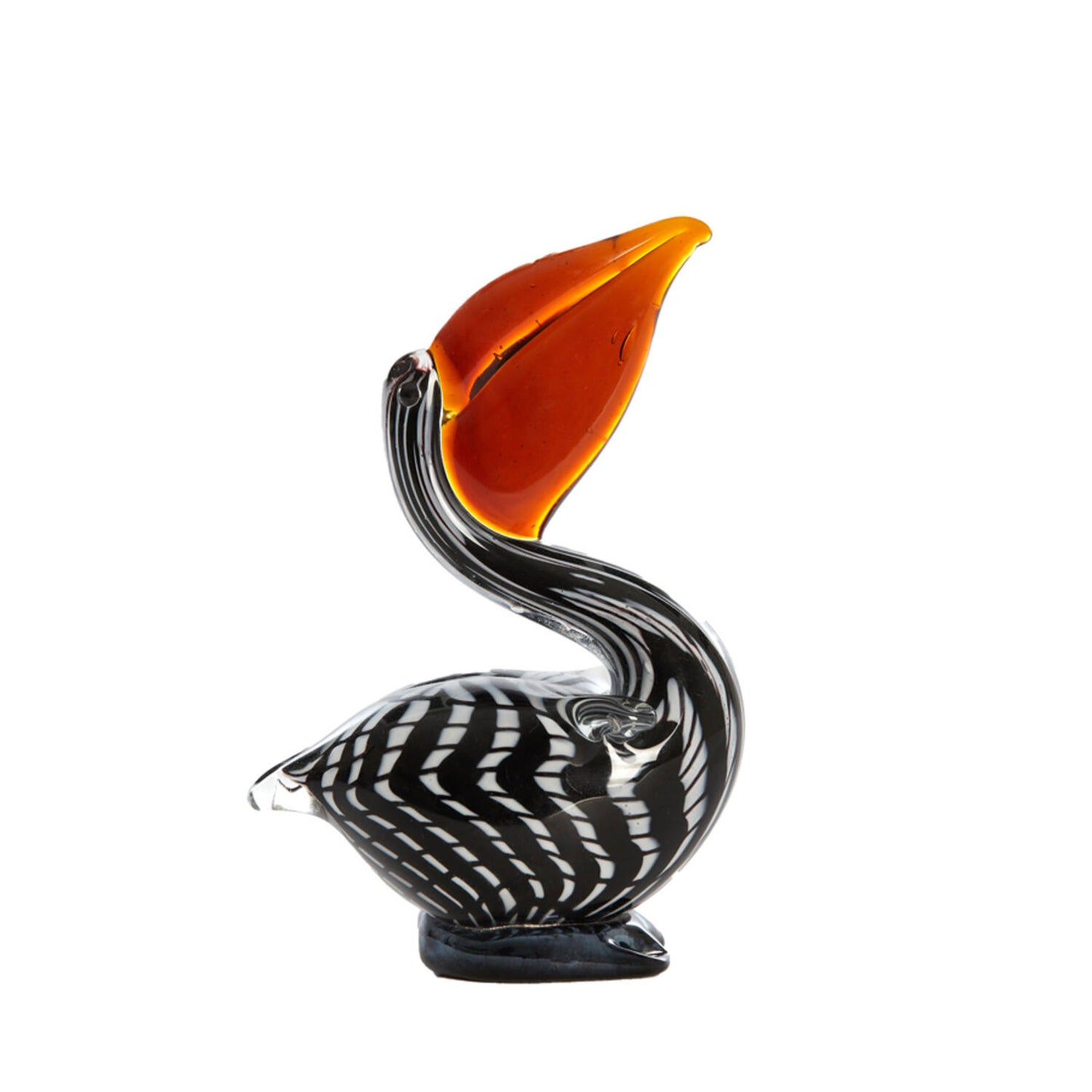 Pedro the Pelican Ornament in Glass