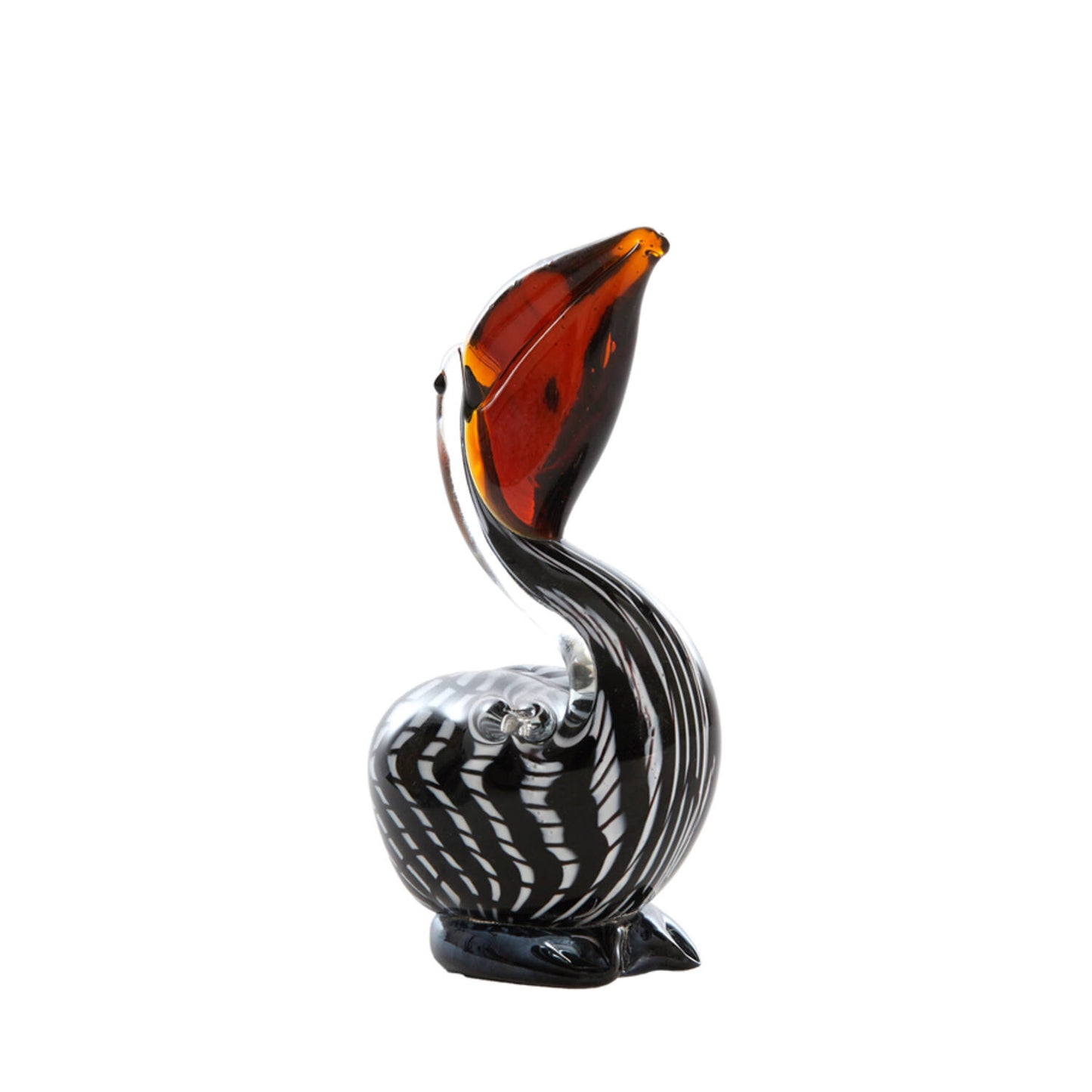 Pedro the Pelican Ornament in Glass