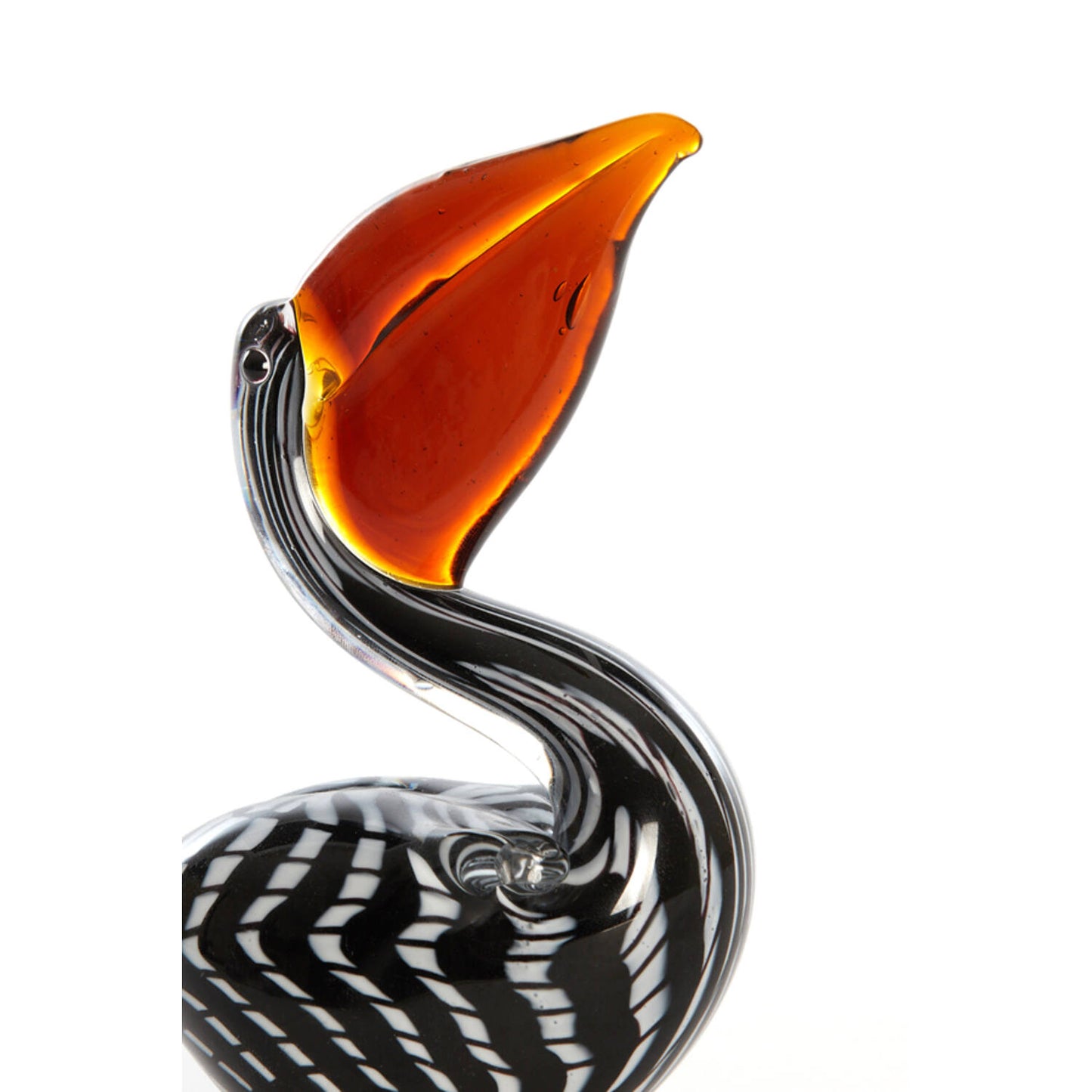 Pedro the Pelican Ornament in Glass