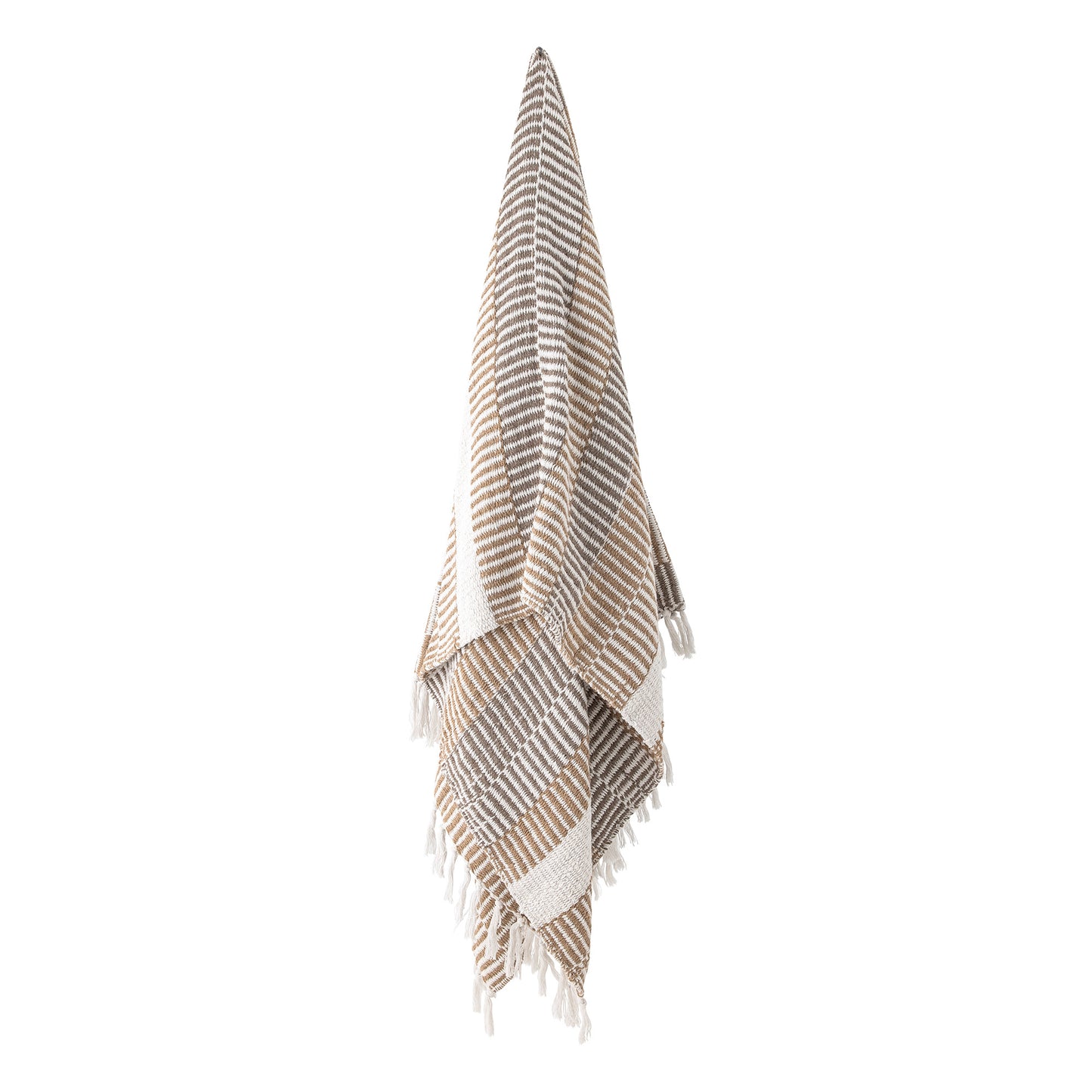 Isnel Recycled Cotton Throw (Warm Neutrals)