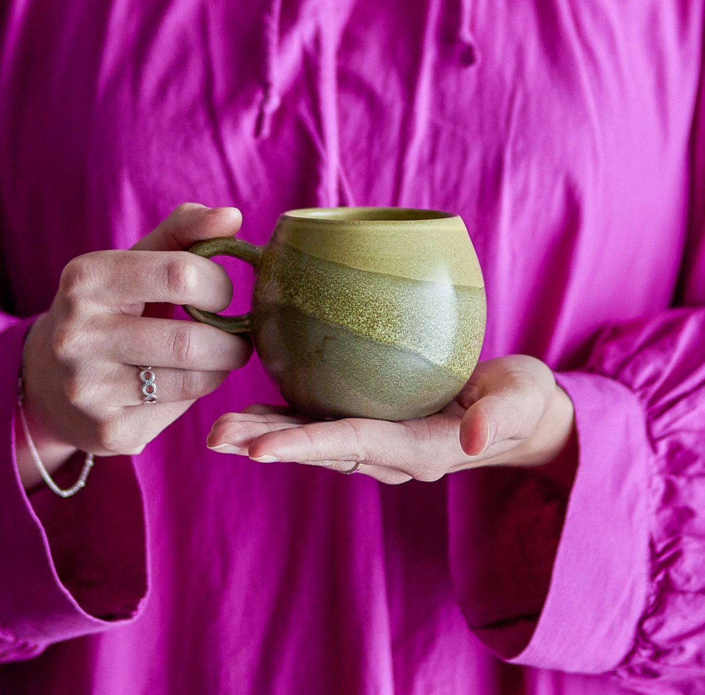 Paula: Cappuccino Mug (Green)