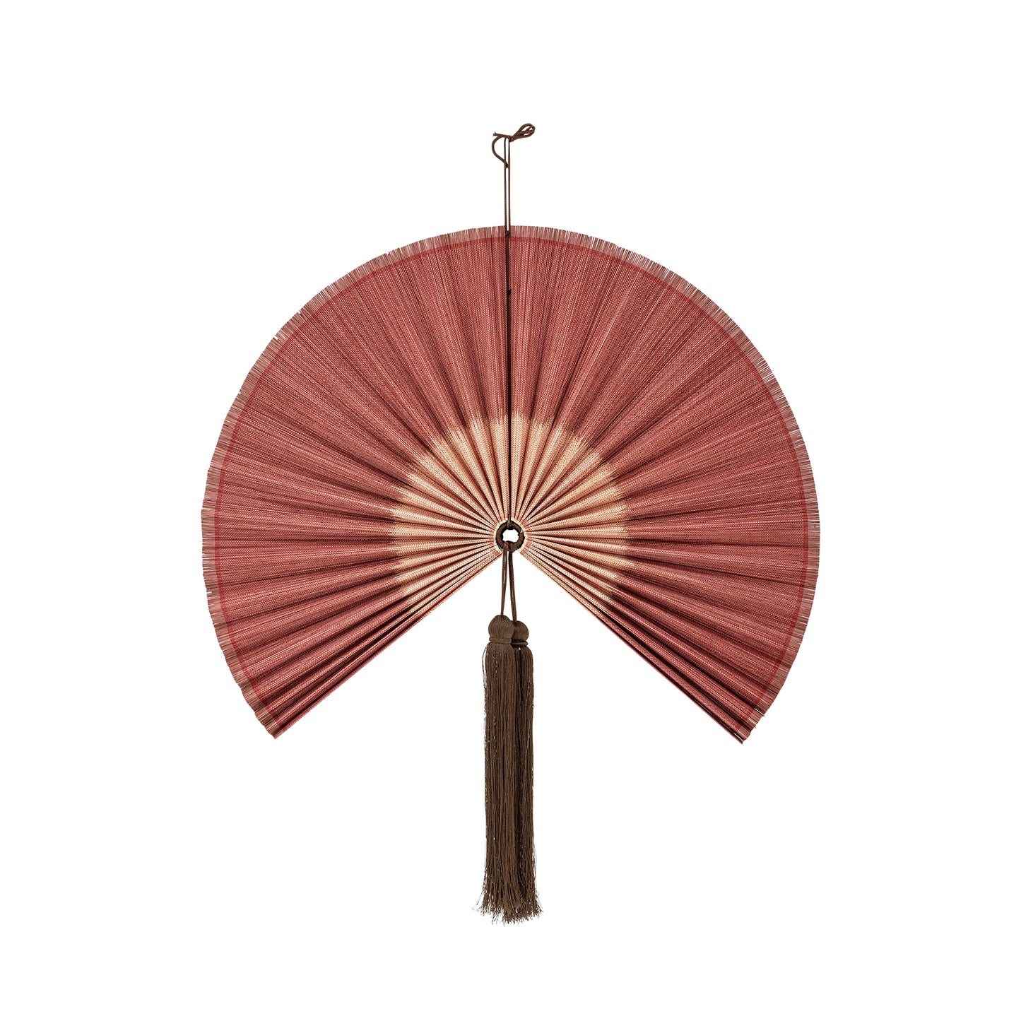 Jaime Bamboo Fan Wall Decor H70cm (Rose)