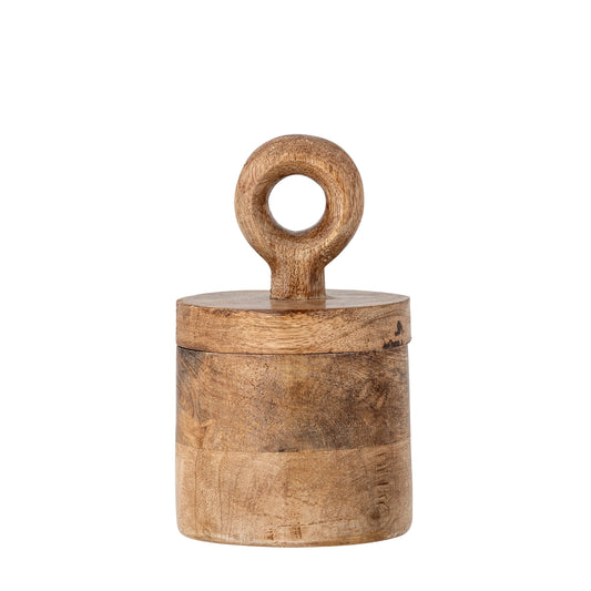 Sml Nonnie Lidded Jar (Mango) H15.5cm