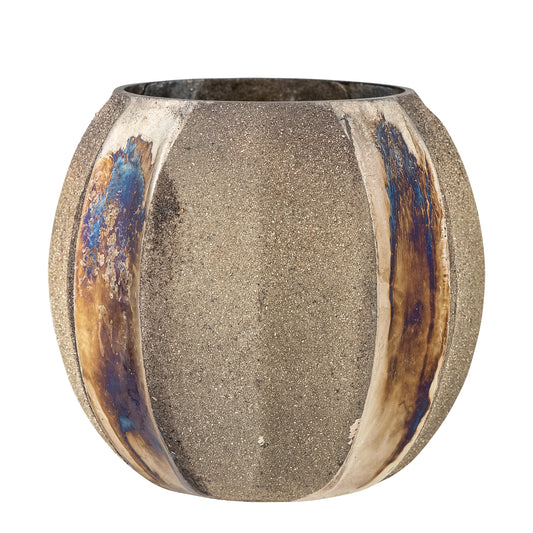 Felecia Tea Light Votive (Gold Glass)