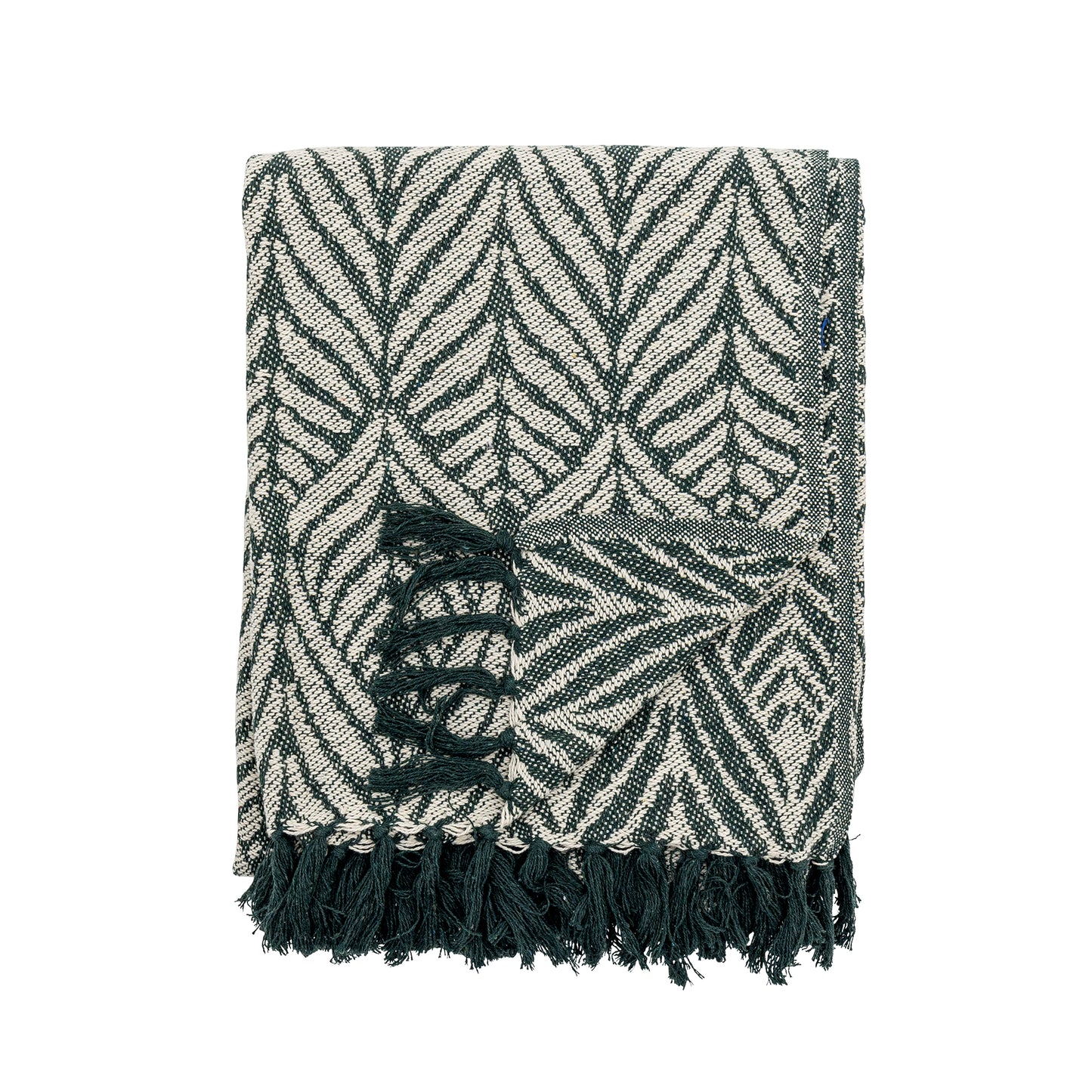 Ugento Recycled Cotton Throw (Green)