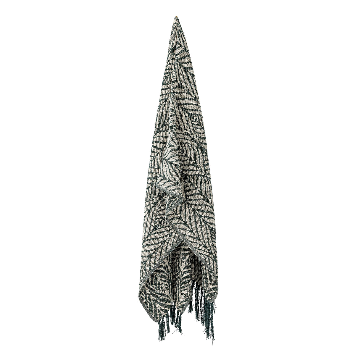 Ugento Recycled Cotton Throw (Green)