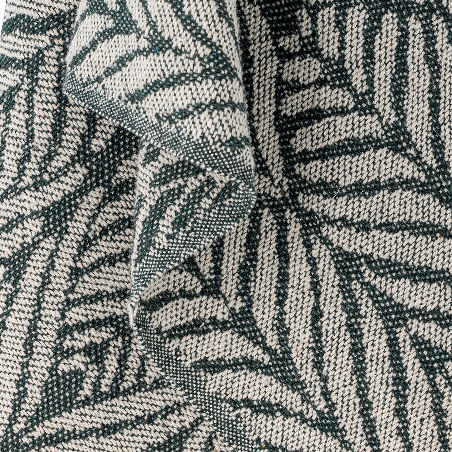Ugento Recycled Cotton Throw (Green)