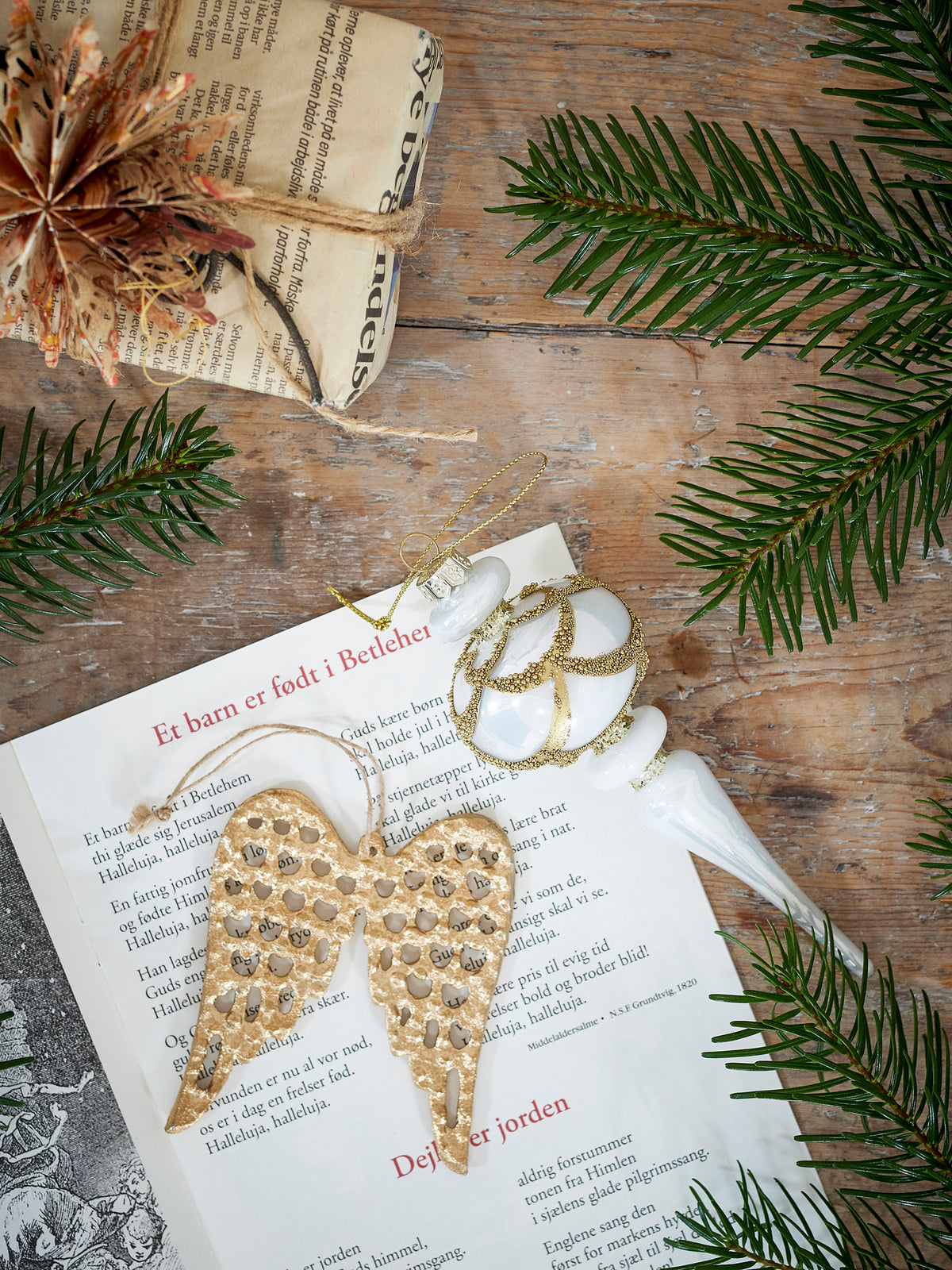 Paper Star Ornament D10cm