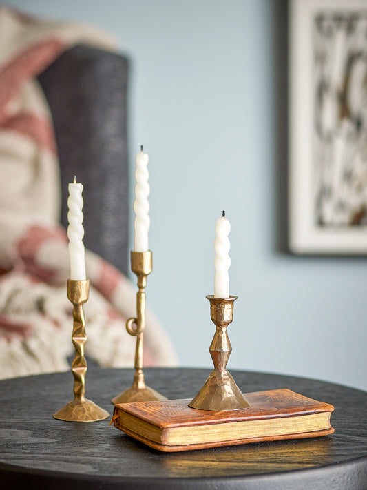 Efsa Brass Candlestick Holder (set of 3)