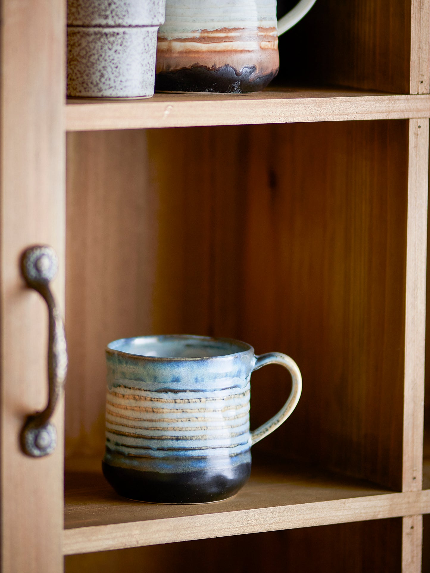 Deana: Tea Mug (Blue) Set of 4